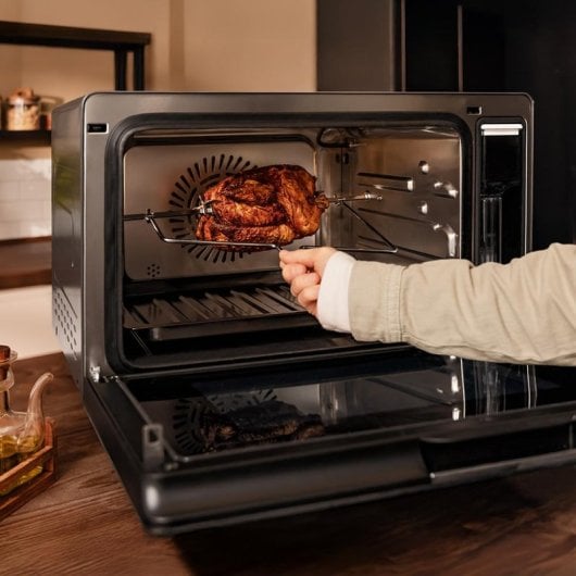 Cecotec Bake&steam 4000 Combi Gyro Advance Horno de Vapor de Sobremesa 40L 2400W Negro