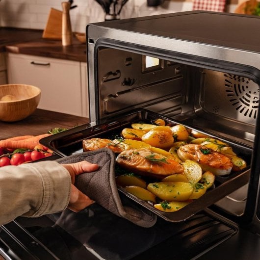 Cecotec Bake&steam 4000 Combi Gyro Advance Horno de Vapor de Sobremesa 40L 2400W Negro
