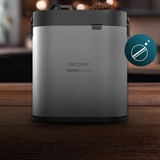 Cecotec Bean&Clean Limpiador Eléctrico de Portafiltro de Café + 2 Raspadores + 1 Cabezal de Limpieza