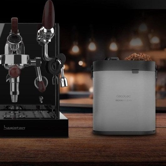 Cecotec Bean&Clean Limpiador Eléctrico de Portafiltro de Café + 2 Raspadores + 1 Cabezal de Limpieza