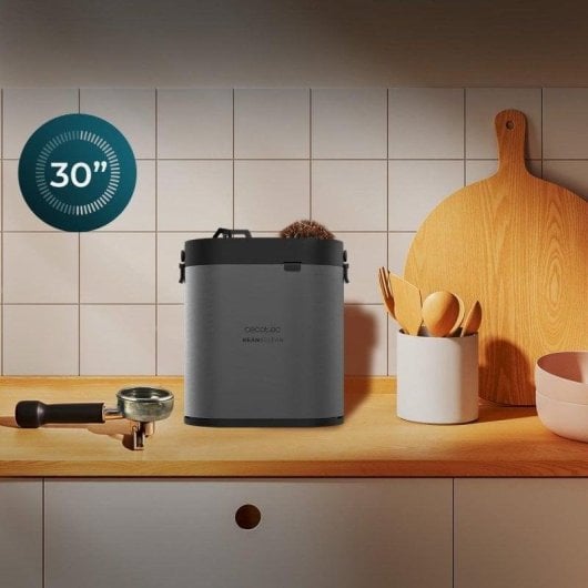 Cecotec Bean&Clean Limpiador Eléctrico de Portafiltro de Café + 2 Raspadores + 1 Cabezal de Limpieza