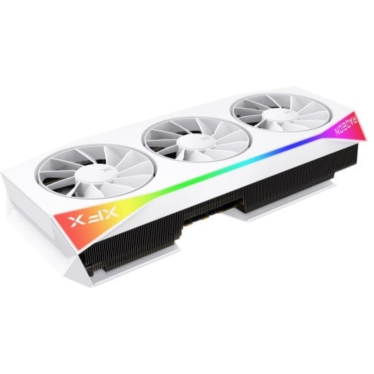 XFX MERCURY AMD Radeon RX 9070 XT OC Tripla ventola 16 GB GDDR6 FSR 4 Bianco