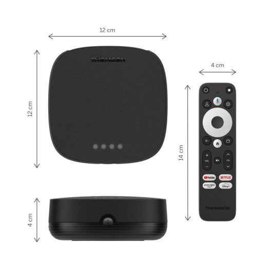Thomson BOX PLUS 270G Smart TV Gris 4K Ultra HD 32 GB Wifi Ethernet