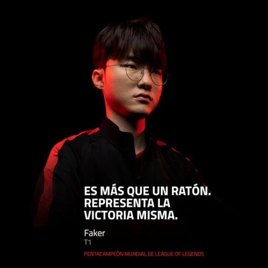 Razer Viper V3 Pro Faker Edition Ratón Gaming Inalámbrico 35000 DPI Rojo