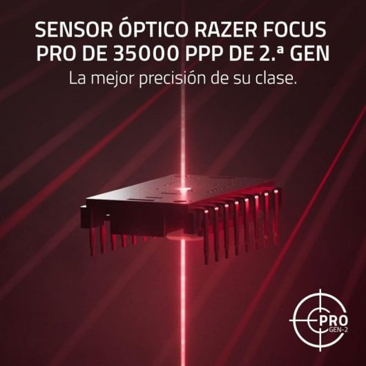 Razer Viper V3 Pro Faker Edition Ratón Gaming Inalámbrico 35000 DPI Rojo