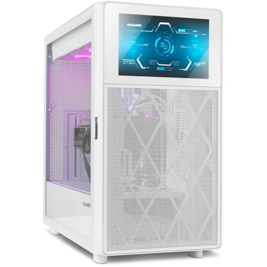 NOX Hummer BIOS Midi Tower Bianco