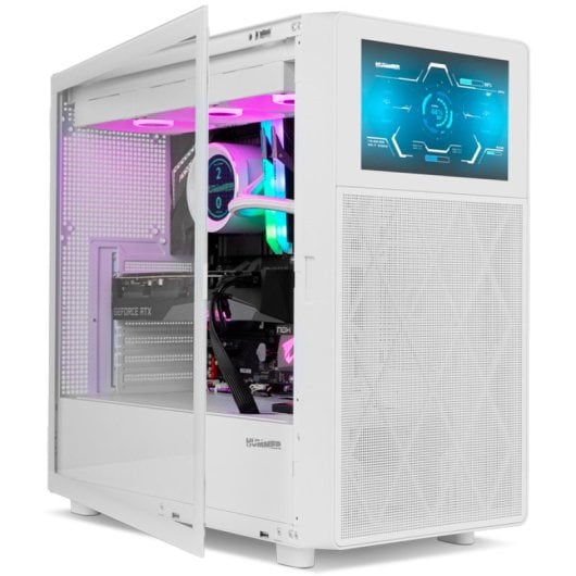 NOX Hummer BIOS Midi Tower Bianco