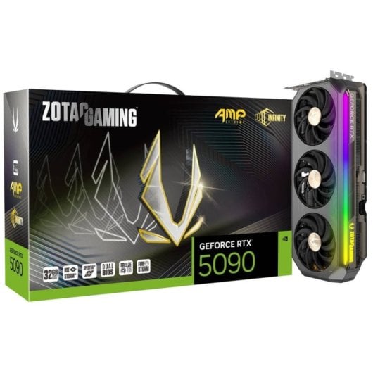 Carte graphique ZOTAC GAMING GeForce RTX 5090 AMP Extreme INFINITY 32 Go GDDR7 Reflex 2 RTX AI DLSS4