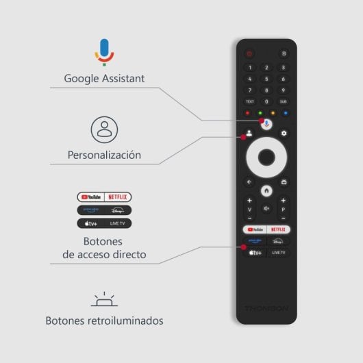 Thomson 50UG4S14 50" LED UltraHD 4K Google TV