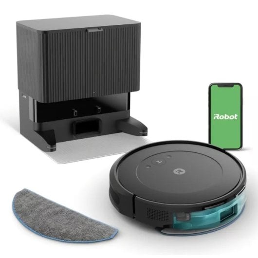 iRobot Roomba Combo 2 Essential Robot Aspirador e Limpador de Chão com Base de Esvaziamento Automático