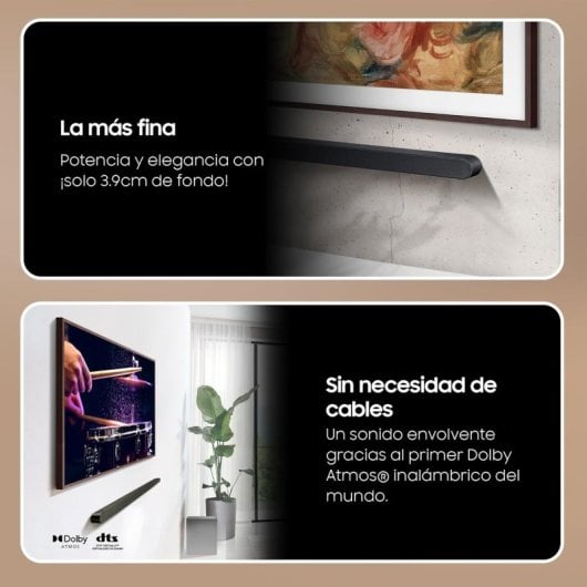 Samsung HW-S700D/ZF Barra de Sonido Dolby Atmos Bluetooth WiFi 3.1.2