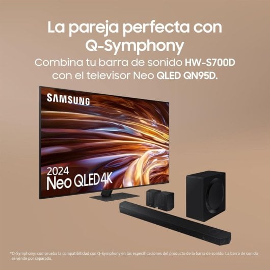 Samsung HW-S700D/ZF Barra de Sonido Dolby Atmos Bluetooth WiFi 3.1.2