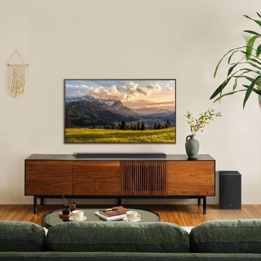 Barra de Som Samsung HW-S700D/ZF 3.1.2 400W Bluetooth WiFi Dolby Atmos Preta