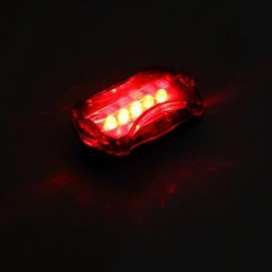Klack Luz LED Blanca/Roja Delantera y Trasera para Bicicleta