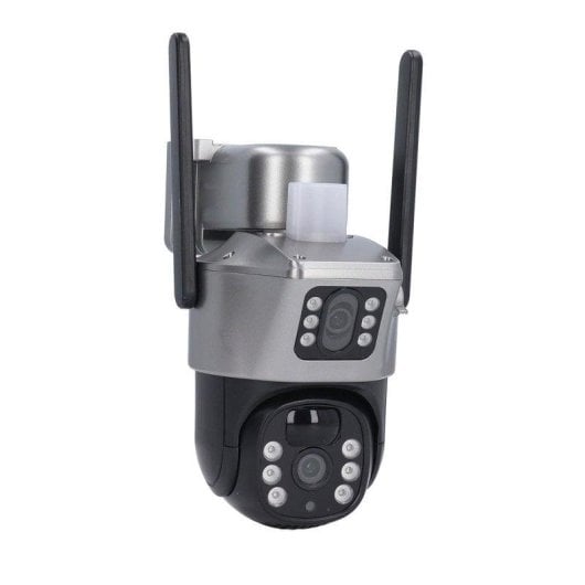 Câmera de vigilância Klack FullHD Visão Noturna Externa Painel Solar Áudio Bidirecional