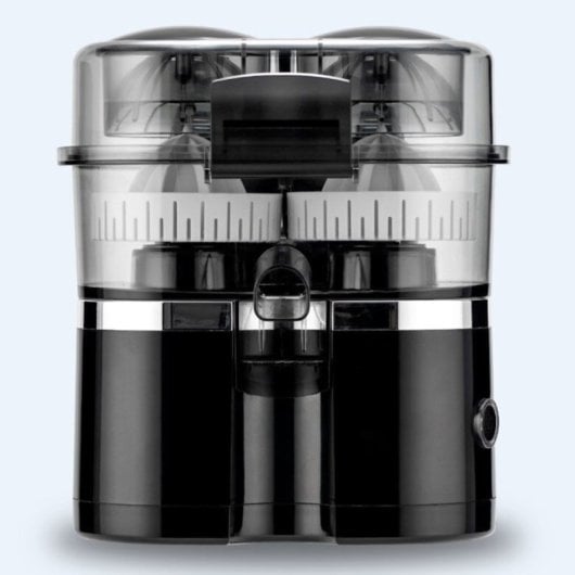 Klack Dual Extremme Juicer Exprimidor Eléctrico de Doble Cabezal 100W 15000RPM Negro