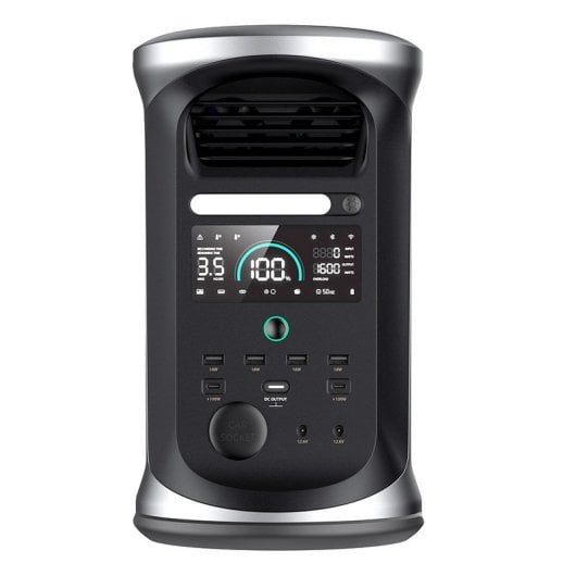 Centrale électrique portable Ampace Andes 1500 1462wh 2400w Noir