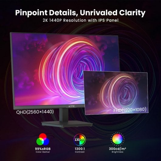 KTC KTC-H27T27 27" LED IPS QHD 100Hz FreeSync