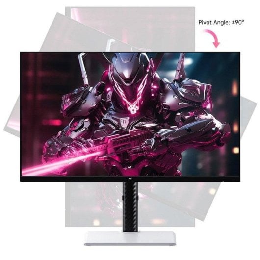 Monitor KTC H27E6 27" QHD UltraHD 2K 300Hz IPS White G-Sync FreeSync 1ms