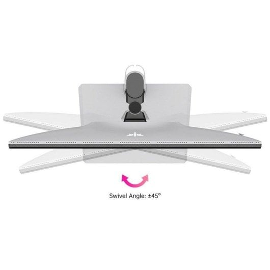 Monitor KTC H27E6 27" QHD UltraHD 2K 300Hz IPS White G-Sync FreeSync 1ms