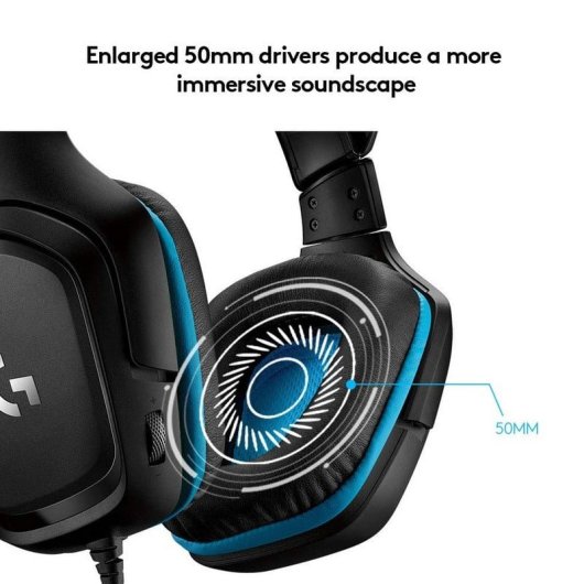Logitech Pack G29 Volante Driving Force para PS5/PS4/PS3/PC + Logitech G432 Auriculares Gaming 7.1