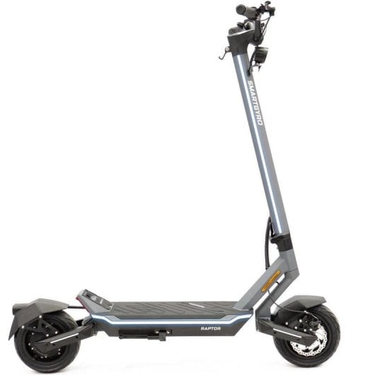 Trottinette électrique Smartgyro Raptor Evo LR 1000 W 75 km 20 000 mAh Double suspension Homologuée DGT