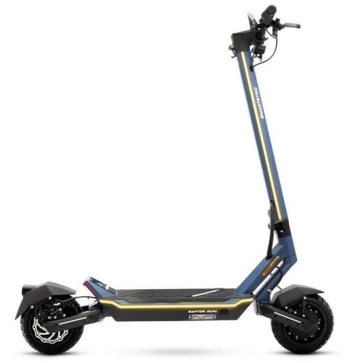 Monopattino elettrico Smartgyro Raptor Dual Evo LR 2x1000W Autonomia 75km Ruote 10"