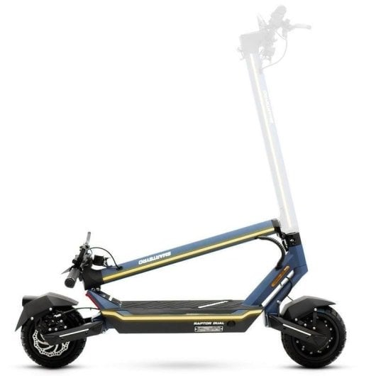 Monopattino elettrico Smartgyro Raptor Dual Evo LR 2x1000W Autonomia 75km Ruote 10"