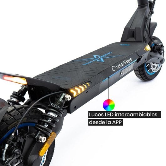 Smartgyro Dual Max 2 LR Patinete Eléctrico 2x1000W 70km 18000mAh Doble Suspensión Homologado DGT