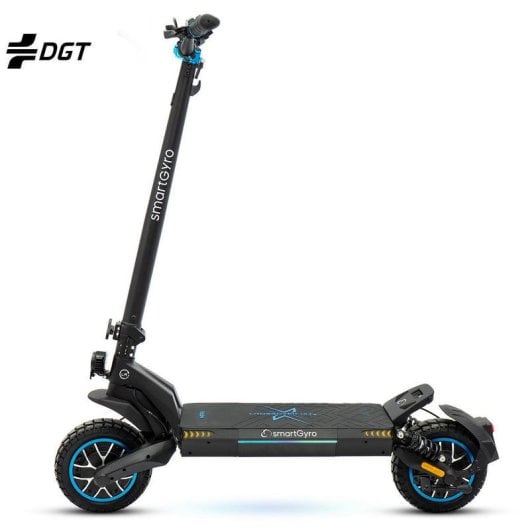 Smartgyro Dual Max 2 LR Patinete Eléctrico 2x1000W 70km 18000mAh Doble Suspensión Homologado DGT