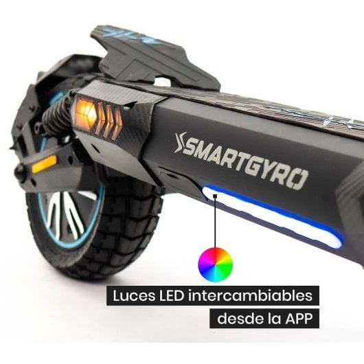 Smartgyro Dual Max 2 LR Patinete Eléctrico 2x1000W 70km 18000mAh Doble Suspensión Homologado DGT