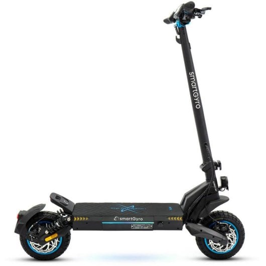 Smartgyro Dual Max 2 LR Patinete Eléctrico 2x1000W 70km 18000mAh Doble Suspensión Homologado DGT