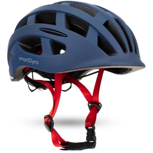 Smartgyro Smart Helmet Casco Urbano con Luce per Scooter e-Bike Multi Taglia Regolabile M/L Blu