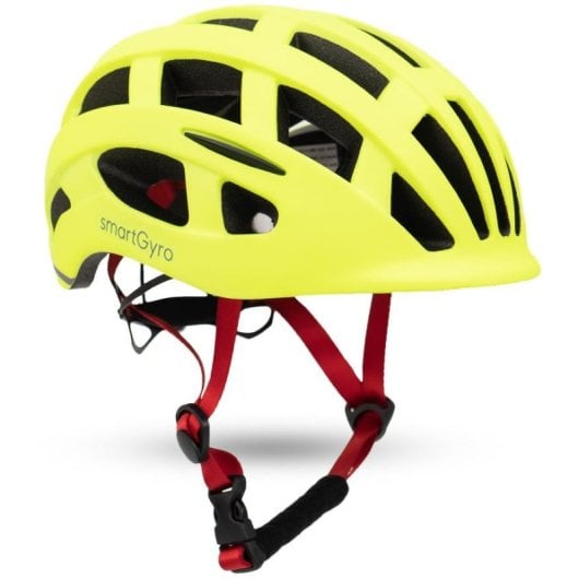 Smartgyro Smart Helmet Casco Urbano con Luce per Scooter e-Bike Multi Taglia Regolabile M/L Giallo