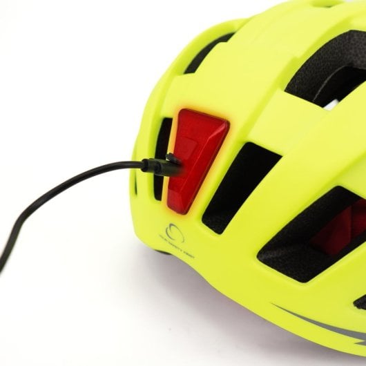 Smartgyro Smart Helmet Casco Urbano con Luce per Scooter e-Bike Multi Taglia Regolabile M/L Giallo