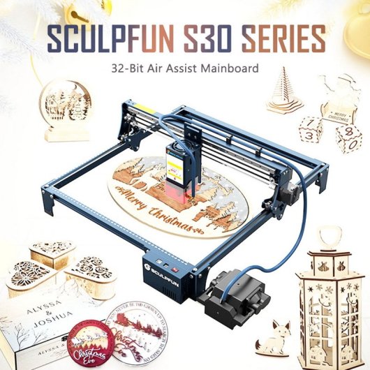 Sculpfun S30 Lasergravierer 5 W, 410 x 400 mm