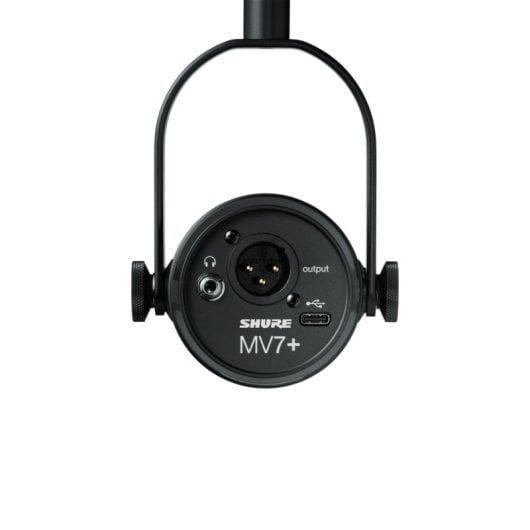 Shure MV7+ Micrófono Dinámico para Podcast USB/XLR Negro
