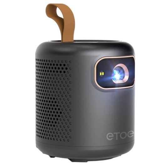 Etoe Dolphin Projektor 1080p 600 ANSI Lumen Schwarz