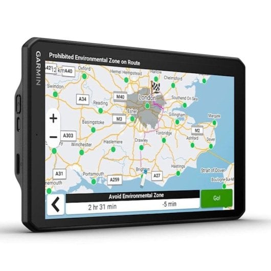 Garmin dezl LGV820 Navegador GPS para Camiones 8" Mapas de por Vida, Tráfico en Directo, Negro