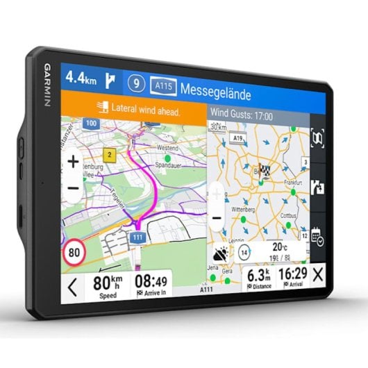 Garmin dezl LGV1020 LKW-GPS-Navigator, 10 Zoll, lebenslange Karten, Live-Verkehr, Schwarz