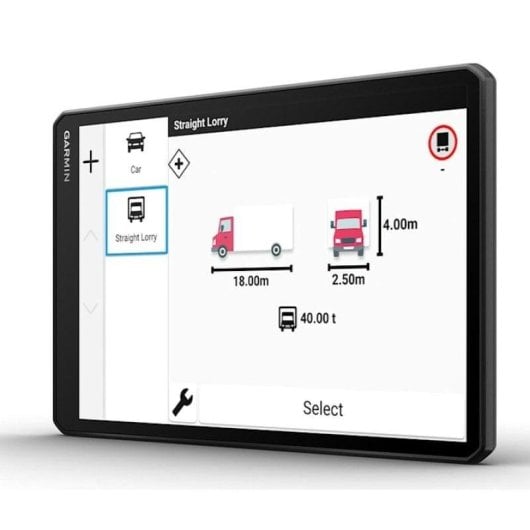 Navigatore GPS Garmin dezl LGV1020 10" per camion con mappe a vita