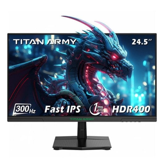 Titan Army P2510hs Gaming-Monitor 24,5" LED Fast IPS FHD 300Hz FreeSync