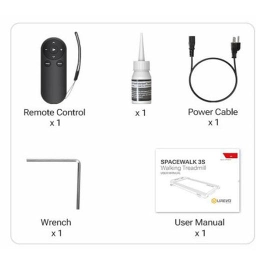 Caminhador UREVO 3S Inclinação Automática Bluetooth 2,5 HP LCD 120 kg