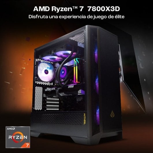 PcCom Imperial AMD Ryzen 7 7800X3D / 32 Go / SSD 2 To / RTX 5070 + Windows 11 Famille