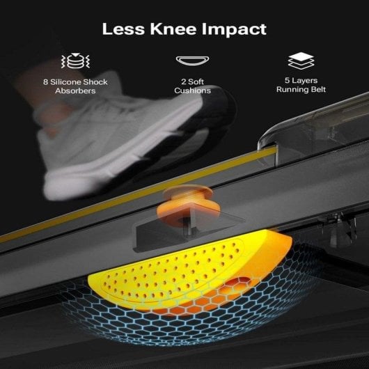 Laufband UREVO E4 URTM026 leise 2.25 HP bis 6 km/h kompakt