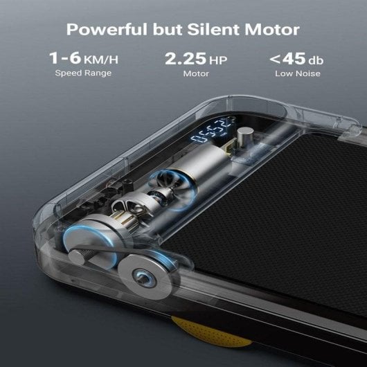 Laufband UREVO E4 URTM026 leise 2.25 HP bis 6 km/h kompakt