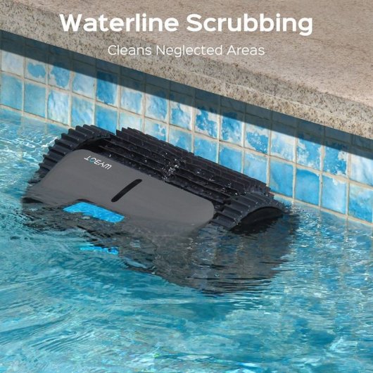 Wybot C1 Max Limpiafondos Inalámbrico Piscina con Aplicación Autonomía de 180 A 240min Gris