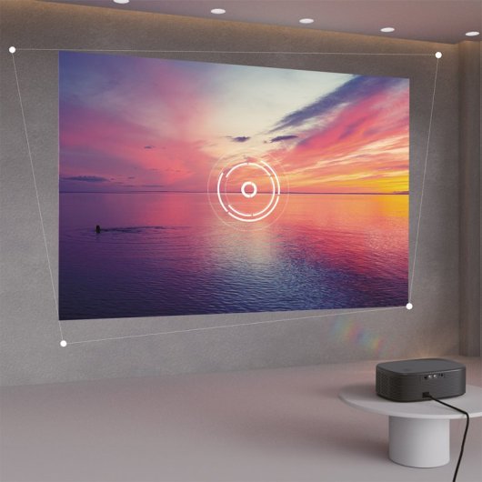 Manta MultiVision PRO PMA502A24 Proyector LED FullHD Android WiFi 800 Lúmenes ANSI Negro