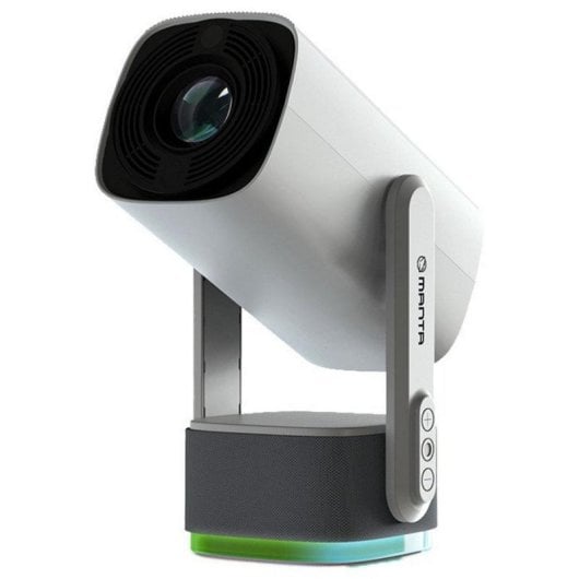 Manta MultiVision Portable PMA102M24 Proyector Portátil HD Android 250lm ANSI Batería Integrada