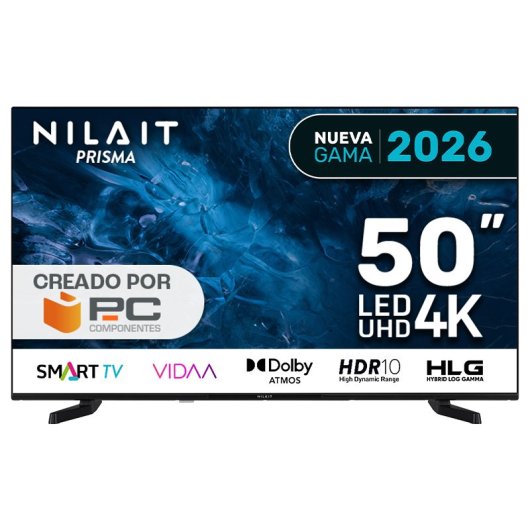 Nilait Prisma 50UD17004S 50" LED UHD 4K Smart TV VIDAA